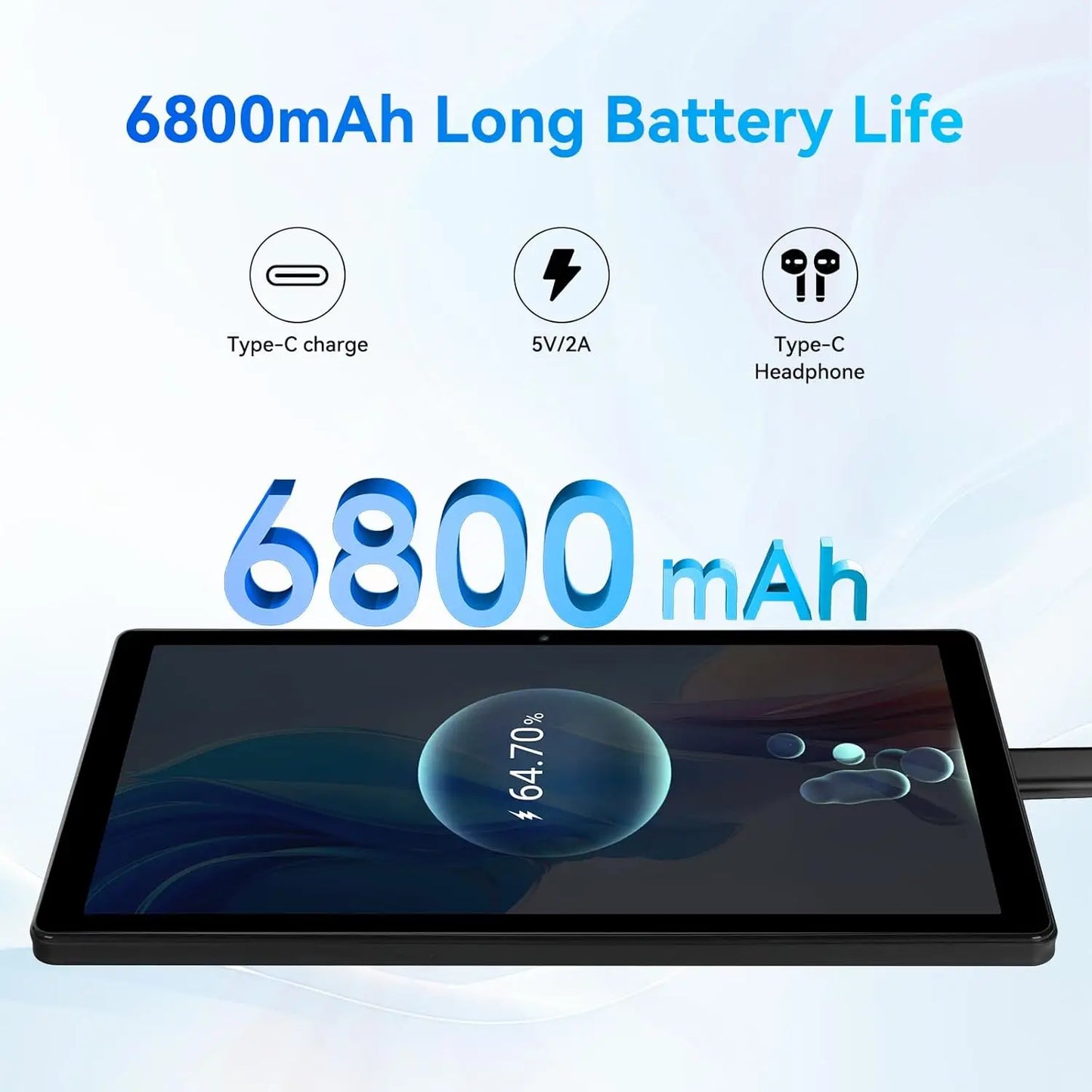 Urao A7 11 Inch Android Tablet 16GB RAM 128GB ROM WiFi 6