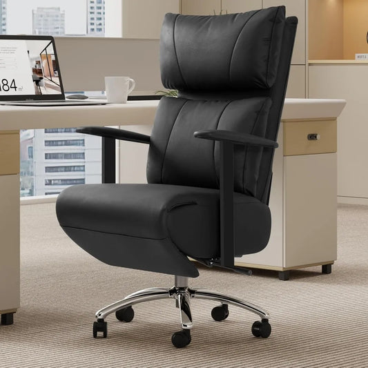 Ergonomic Reclining Office Chair with Adjustable Headrest - Antland Marketplace