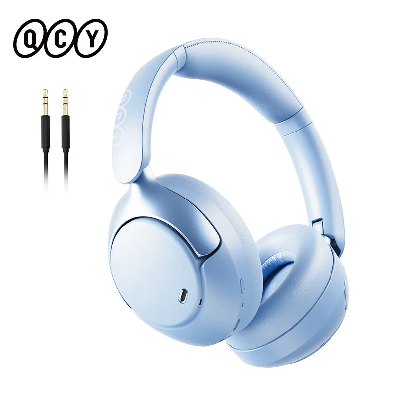 QCY H3 Pro Wireless Headphones with 50dB ANC and LDAC Audio - Antland Marketplace
