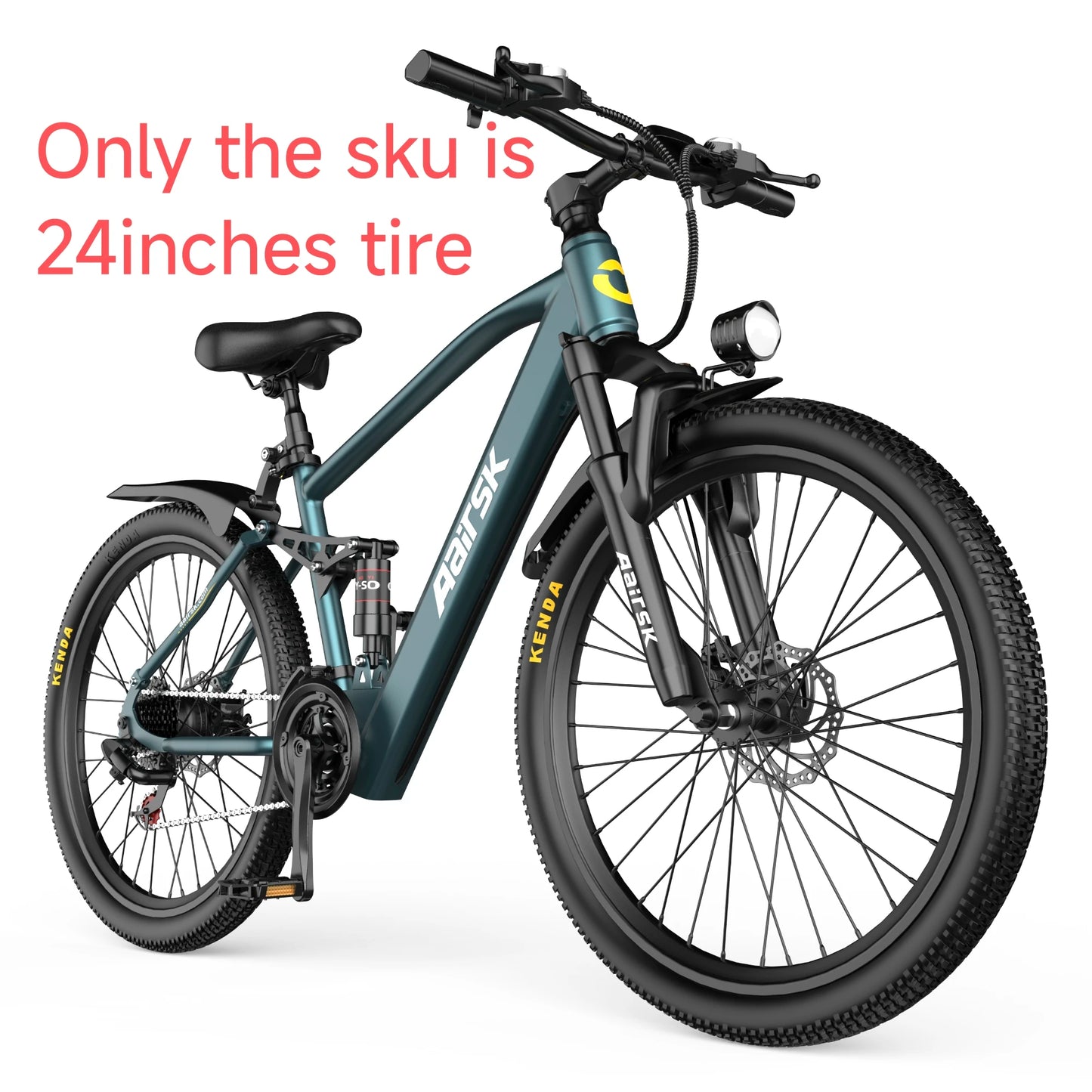 GT900 750W Electric Mountain Bike For Adults 40 Mile Range