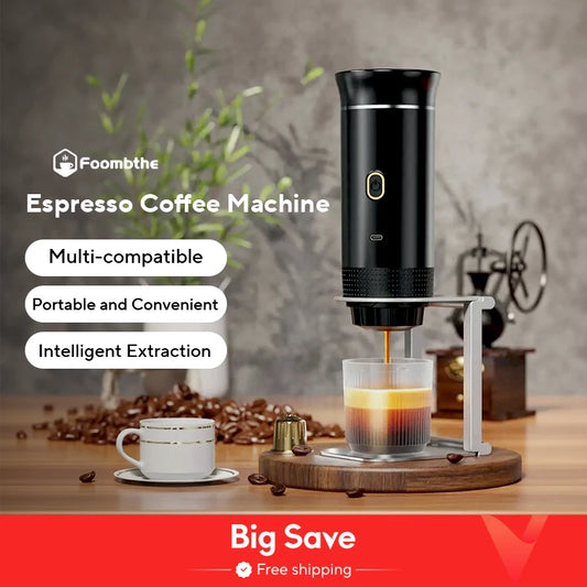 Wireless Portable Espresso Coffee Maker for Car and Home - Antland Marketplace