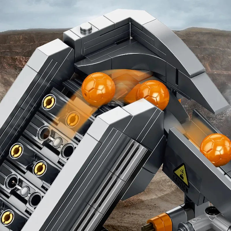 GBC Mining Machinery Model With Motor 3338 Blocks Set
