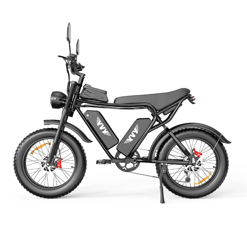 Q20Pro 2000W Dual Motor Fat Tire Electric Mountain Bike 52V 40Ah