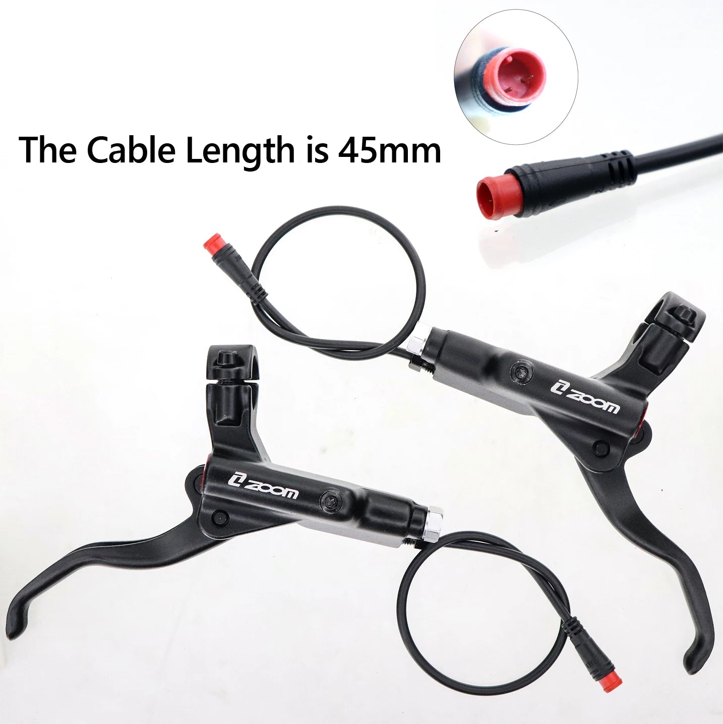Zoom HB-876E E-Bike Hydraulic Disc Brake Set for Scooters - Antland Marketplace