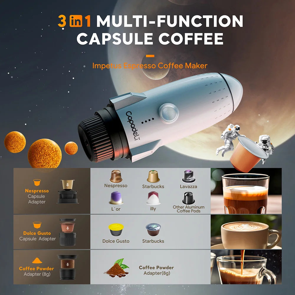 Portable Electric Espresso Maker for Travel and Camping - Antland Marketplace