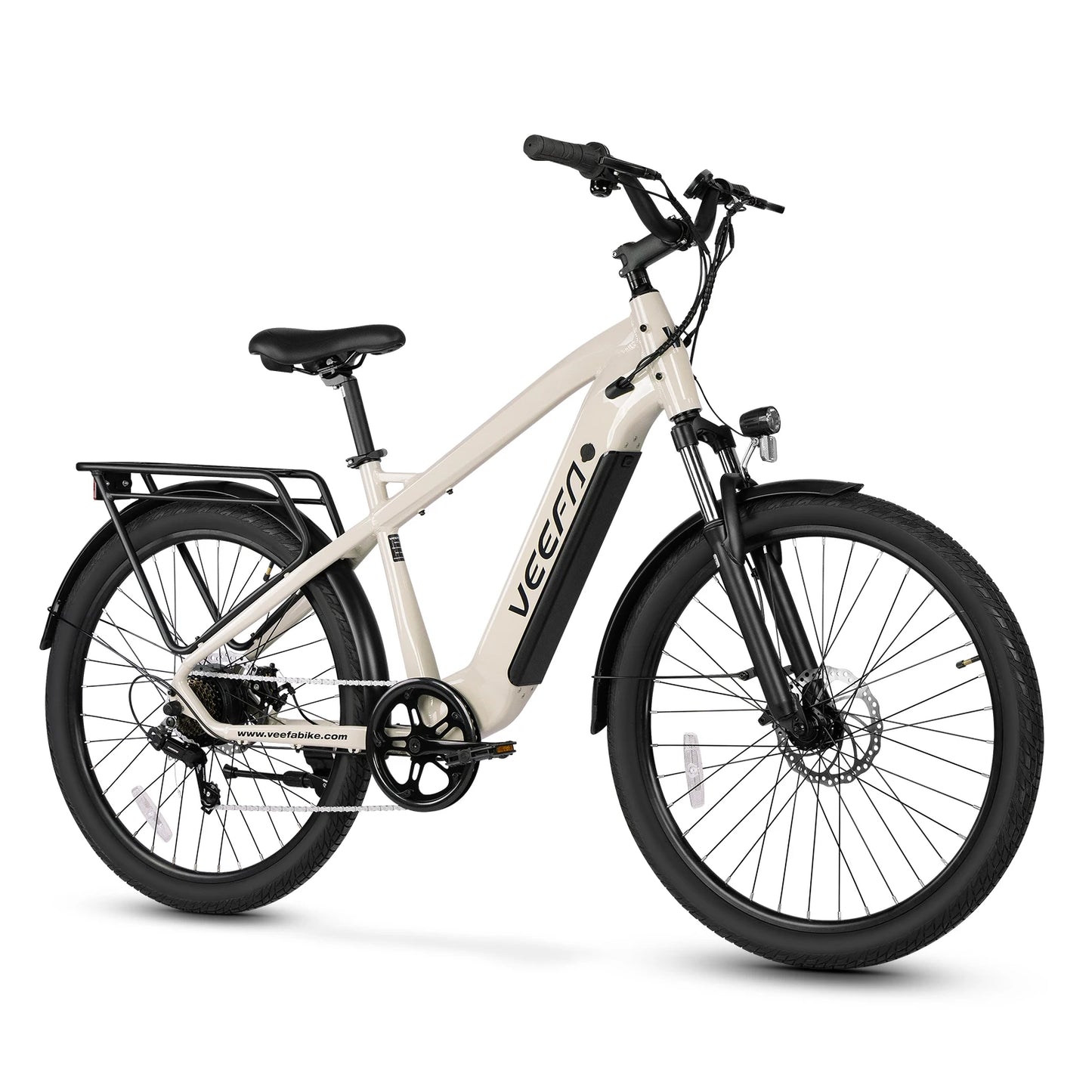 VEEFA Peak 1000W Electric Bike For Adults 27.5in 48V Removable Battery