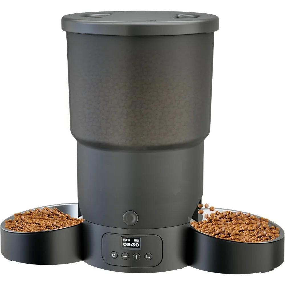 5L Automatic Cat Feeder for Multiple Pets with Programmable Meals - Antland Marketplace