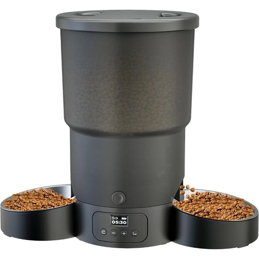 5L Automatic Cat Feeder for Multiple Pets with Programmable Meals - Antland Marketplace