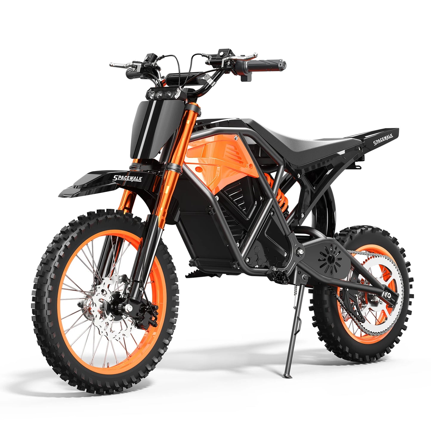 Spacewalk 48V Electric Dirt Bike For Adults 3000W Peak Power Fat Tire 37.5 MPH