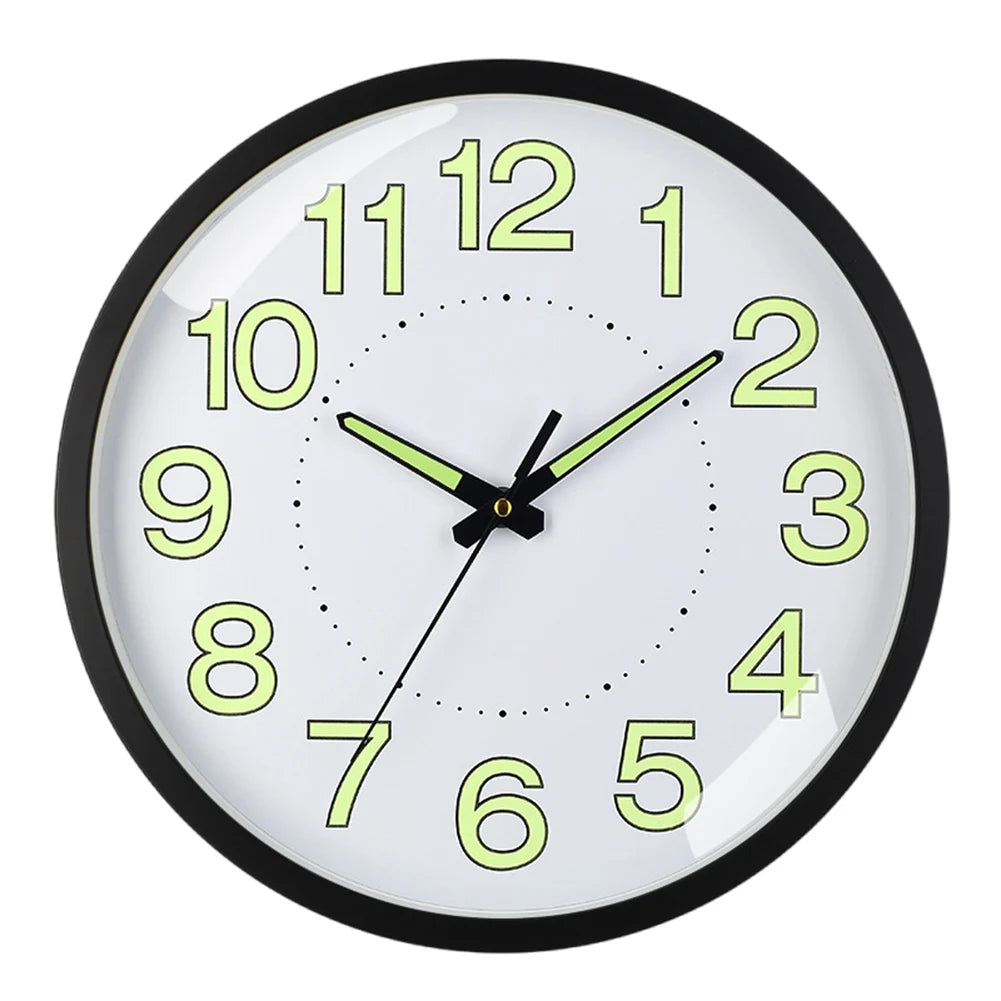Glow In The Dark 12 Inch Silent Quartz Wall Clock - Antland Marketplace