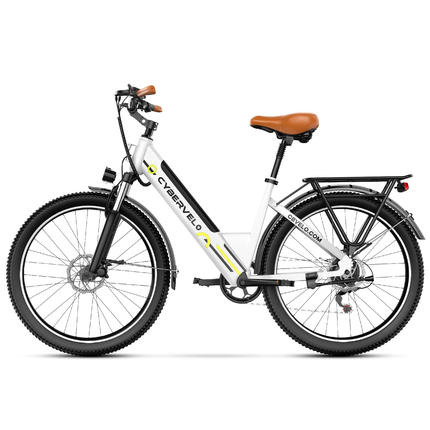 26 Inch Step Thru Electric Bicycle EK2 With Removable Lithium Battery 1000W