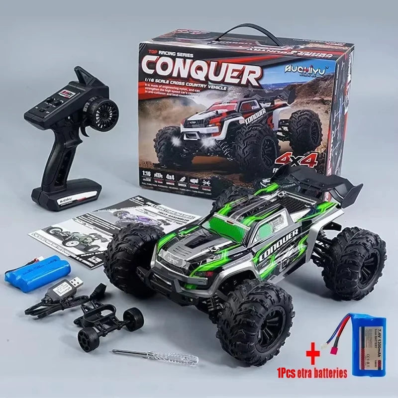 WLtoys 1 16 Scale Large RC Car High Speed 4WD Monster Truck