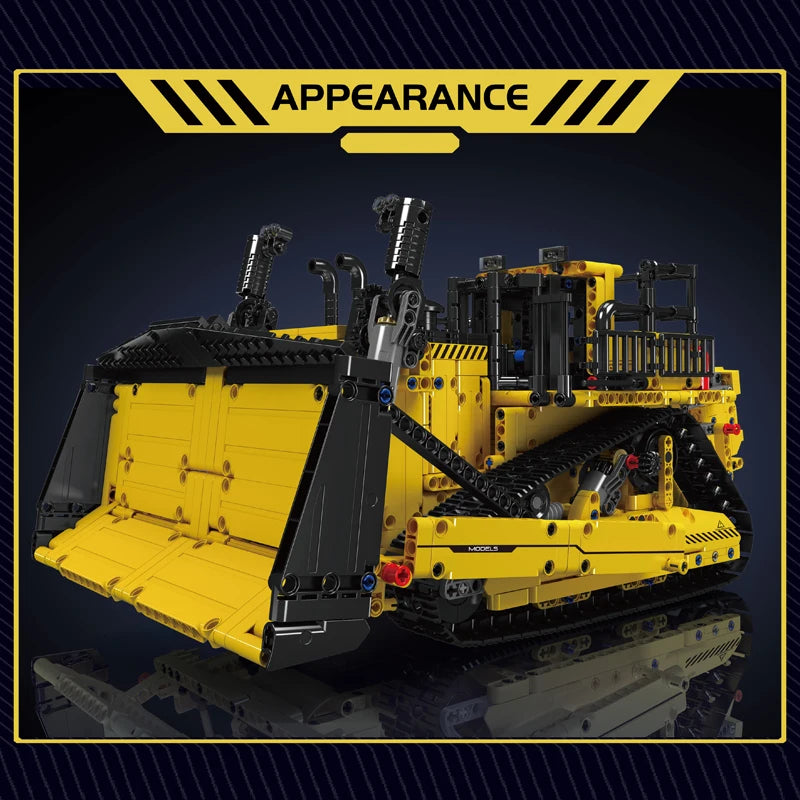 Mould King 15084 RC Bulldozer Building Block Set For Kids