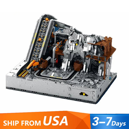 GBC Mining Machinery Model With Motor 3338 Blocks Set
