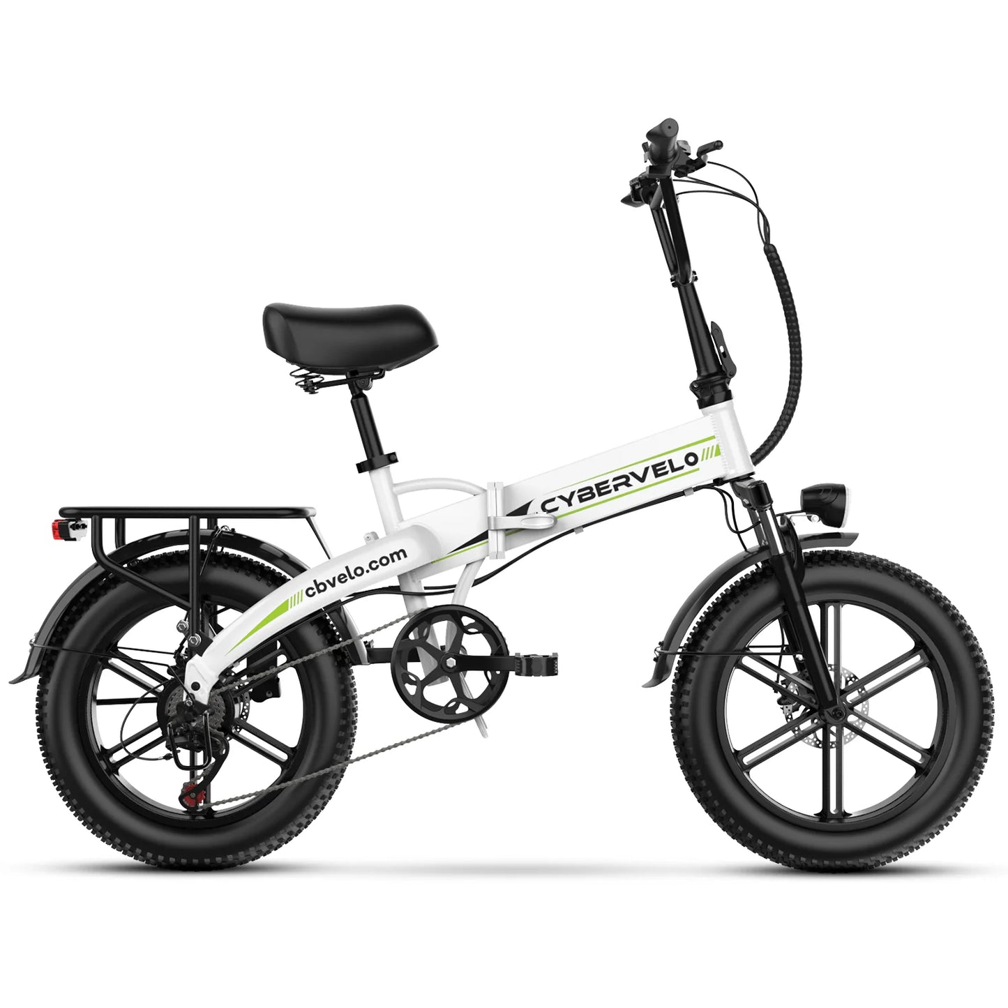 Cybervelo Mars700 1000W Folding Bike Removable Battery
