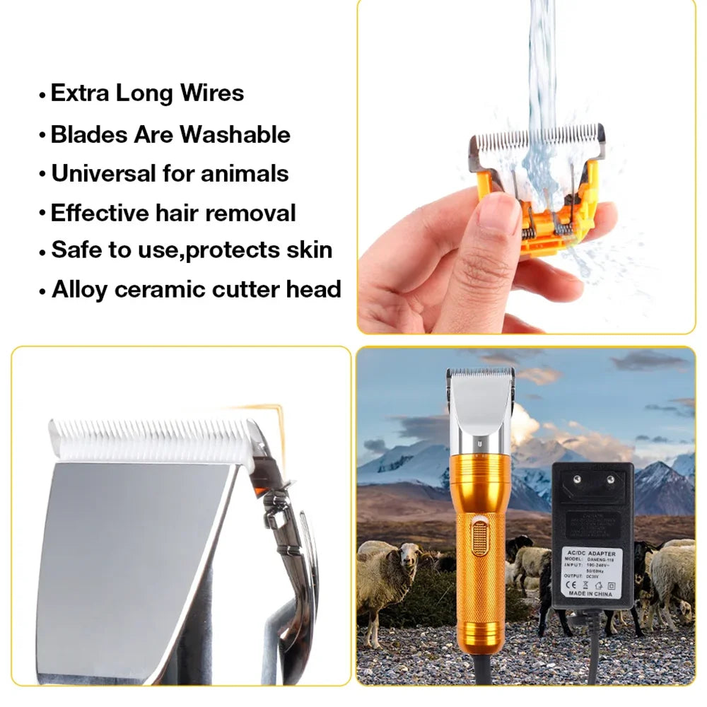 Electric Pet Hair Trimmer For Dogs And Cats Portable Household Shaving Machine Plus Grooming Tool