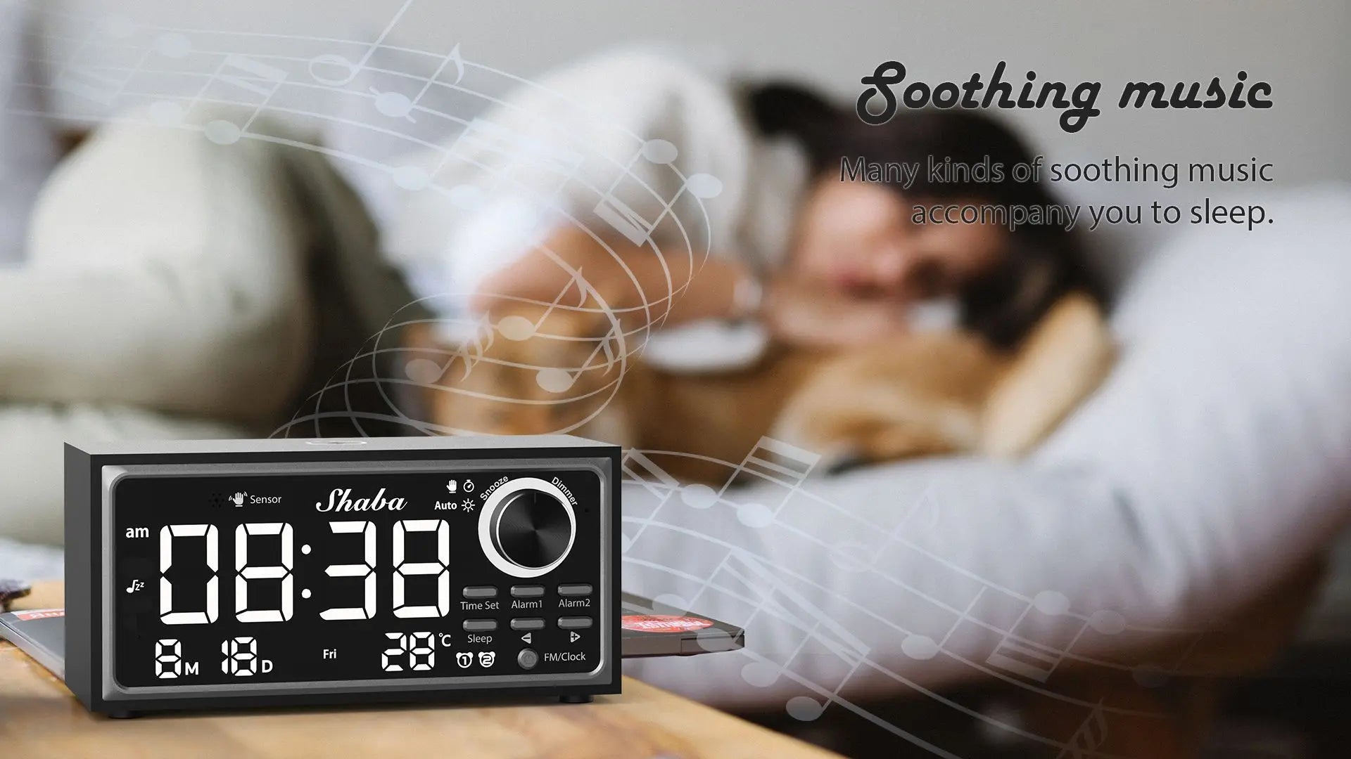 Multifunctional Retro Dual Alarm Radio with Wireless Charging - Antland Marketplace