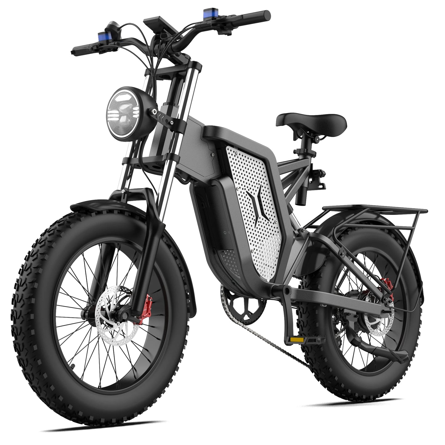 EKX X20 Electric Mountain Bike 48V 35Ah Battery 20 Inch Mens Ebike