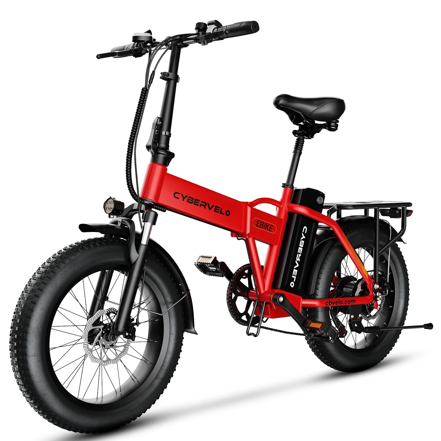 Cybervelo EK4 Electric Bicycle 48V 20.8Ah Long Range Off Road Foldable