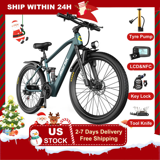 GT900 750W Electric Mountain Bike For Adults 40 Mile Range