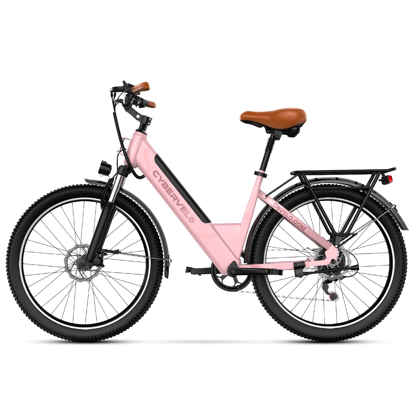 26 Inch Step Thru Electric Bicycle EK2 With Removable Lithium Battery 1000W