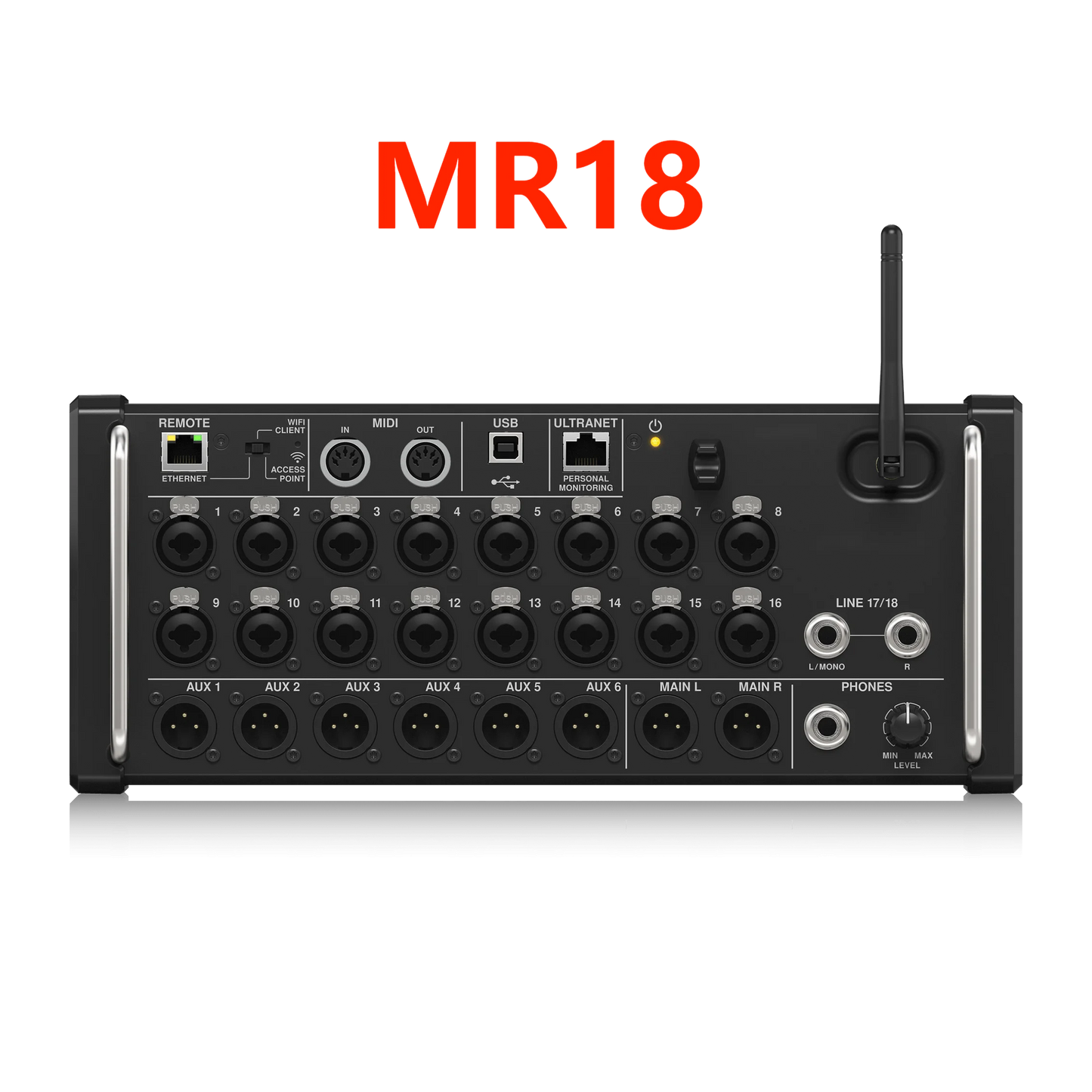 XR18 MR18 Rack Mount Digital Mixer With WiFi DSP USB