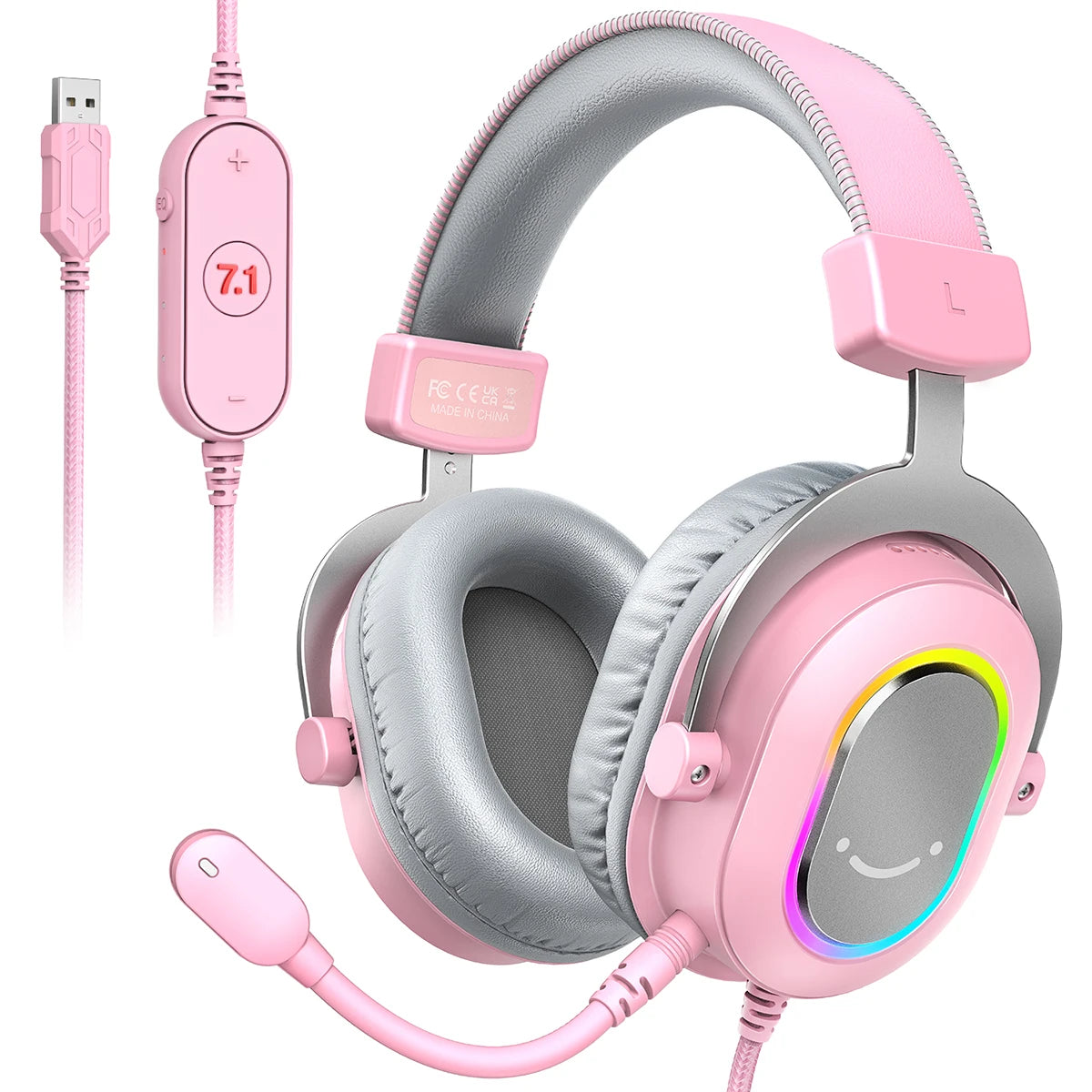 Fifine Dynamic RGB Gaming Headset with Surround Sound - Antland Marketplace
