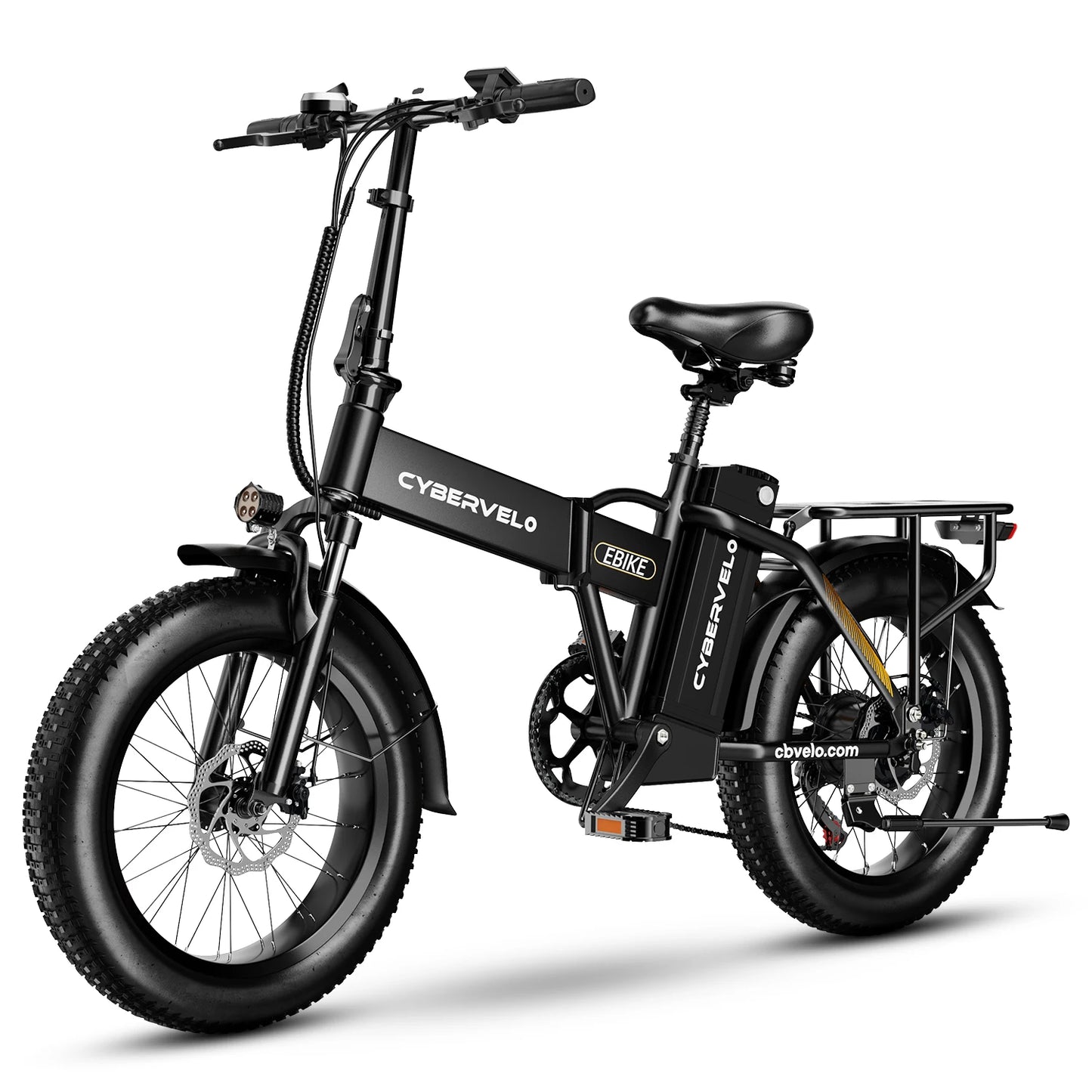 Cybervelo EK4 Electric Bicycle 48V 20.8Ah Long Range Off Road Foldable