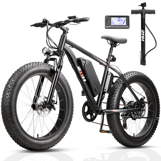 ZNH 1000W Fat Tire Electric Bike 48V 26MPH 50 Mile Range 1 Year Warranty