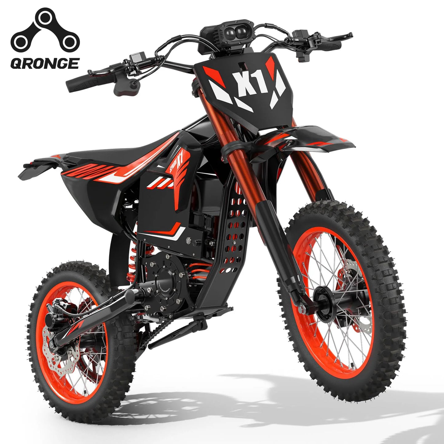 QRONGE X1 Spark Electric Dirt Bike 60 Mile Range 4500W