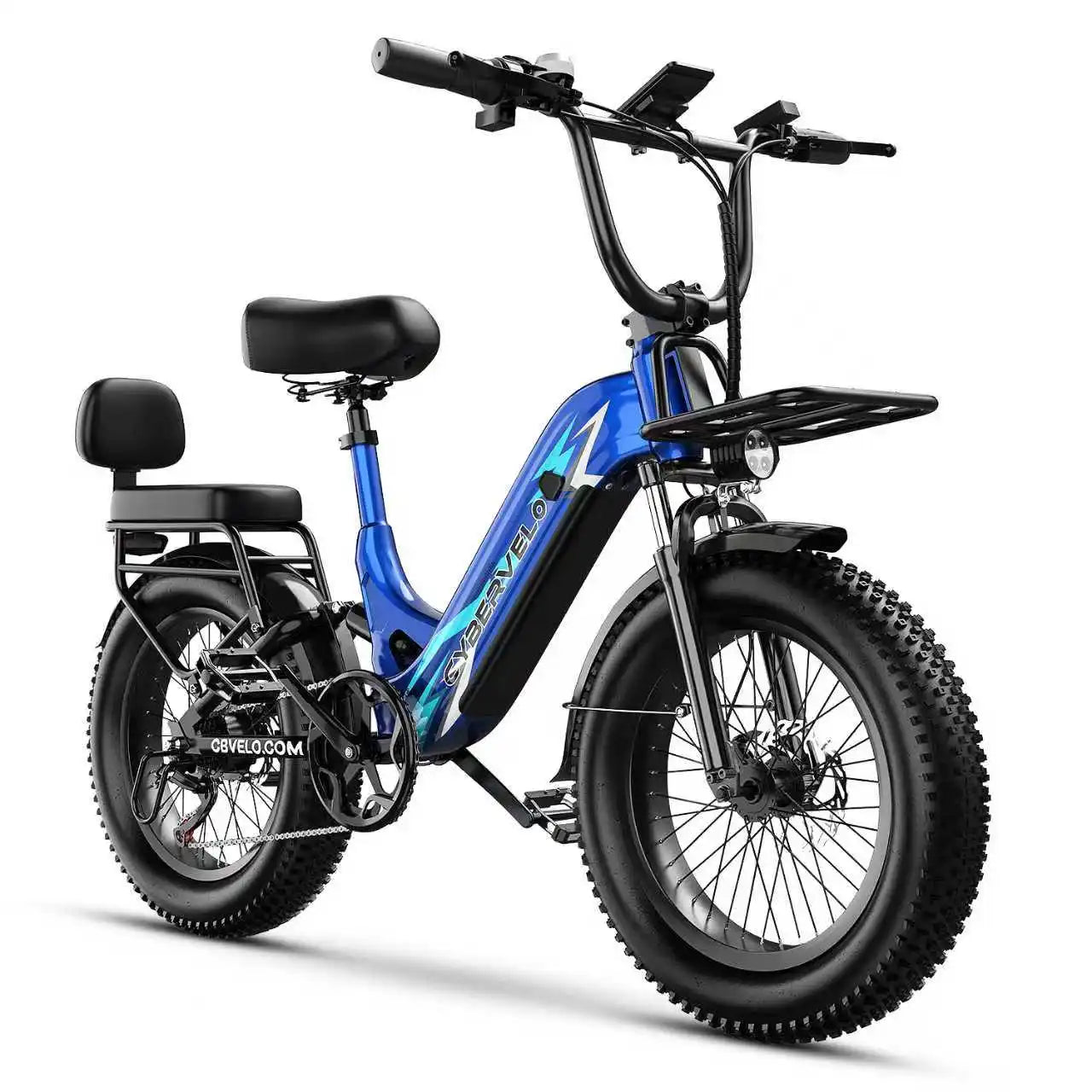 Cybervelo Step Through Electric Bike For Adults With 48V 20Ah Battery EK12