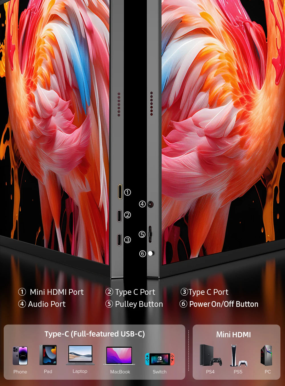 UPerfect UGame B118 2K HDR FreeSync Monitor 144Hz Gaming