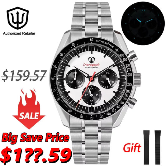 Watchdives WD1863 Vintage Chronograph Quartz Watch - Antland Marketplace