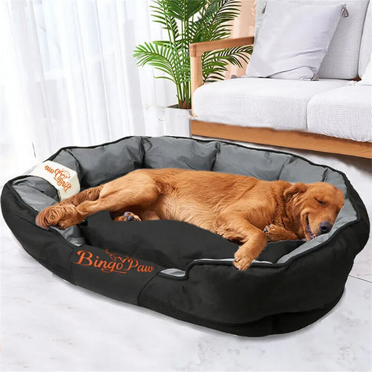 Calming Dog Bed with Removable Cushion for All Seasons - Antland Marketplace
