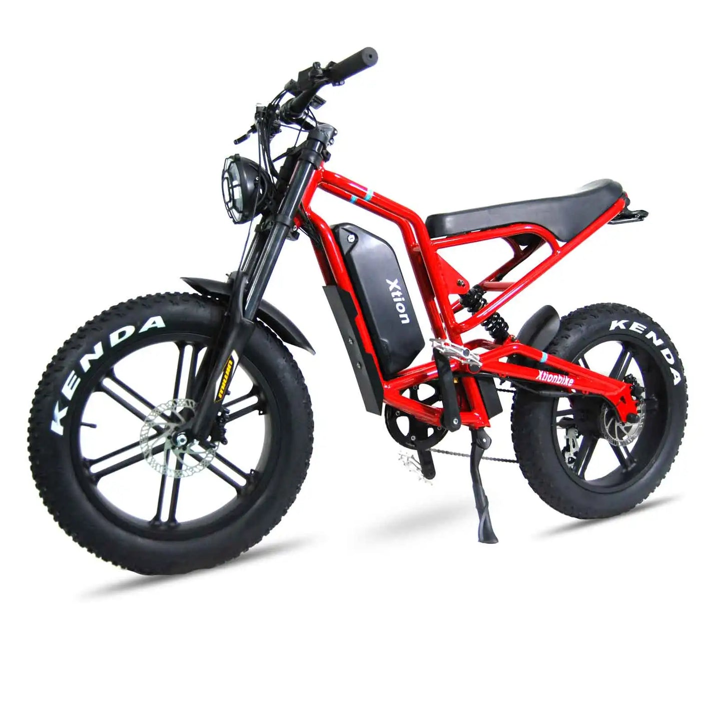 Xtion 750W 48V Electric Mountain Bike Fat Tire 20 Inch LCD Display UL Certified