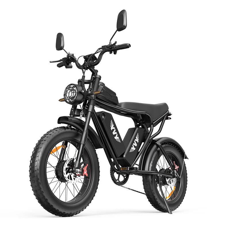Q20Pro 2000W Dual Motor Fat Tire Electric Mountain Bike 52V 40Ah