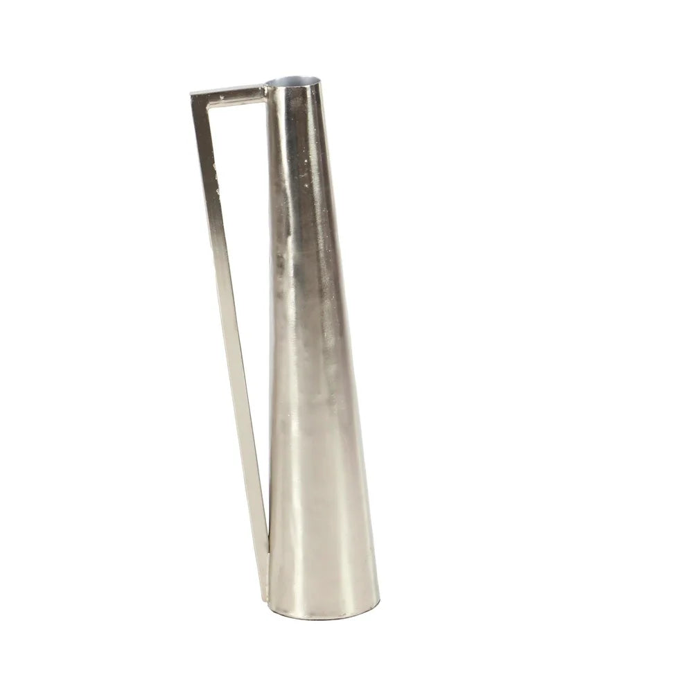 Two Piece Metal Vase Set With Handles For Centerpiece