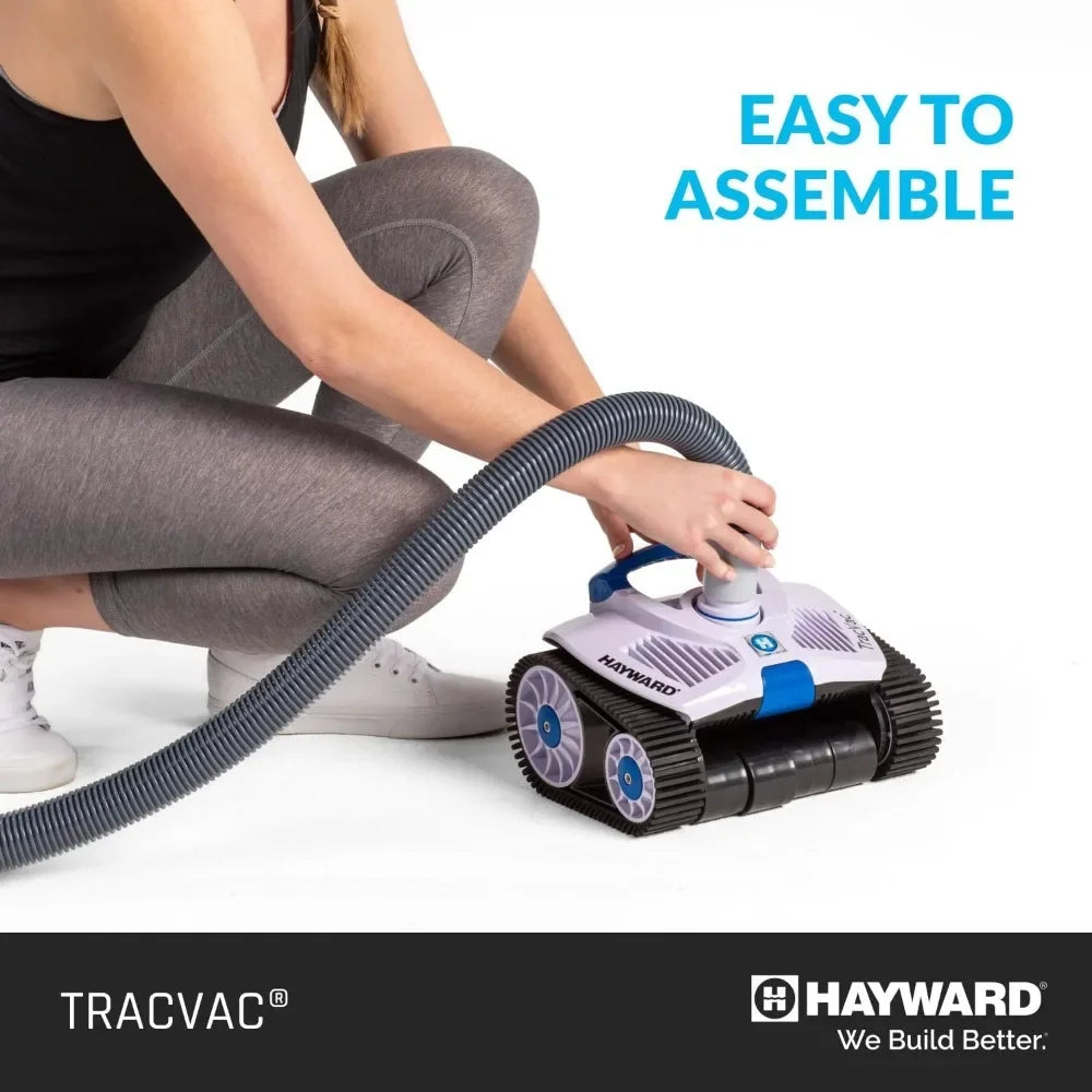 TracVac Lightweight Pool Vacuum With Automatic Suction