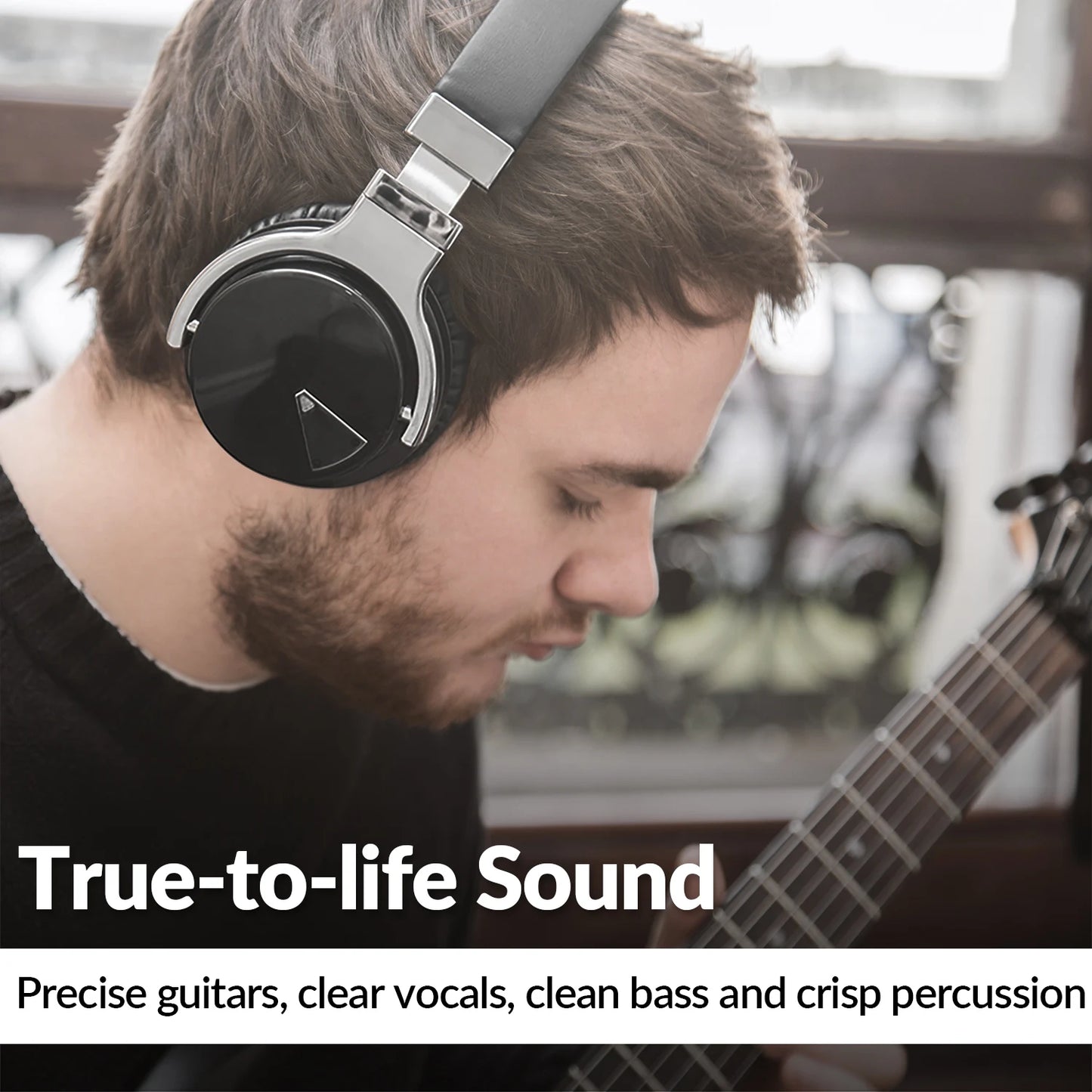E7 Wireless Active Noise Cancelling Headphones with Microphone - Antland Marketplace