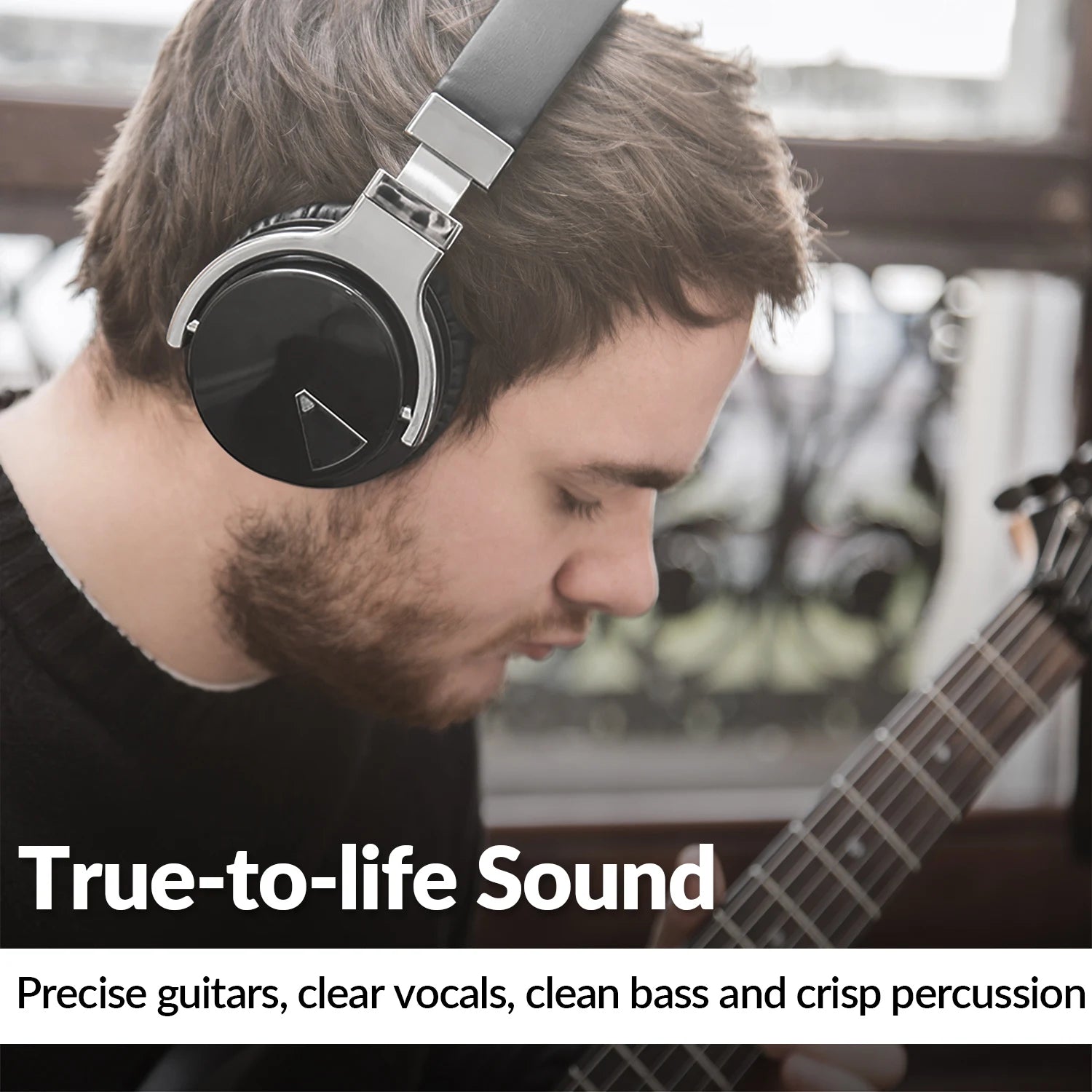 E7 Wireless Active Noise Cancelling Headphones with Microphone - Antland Marketplace