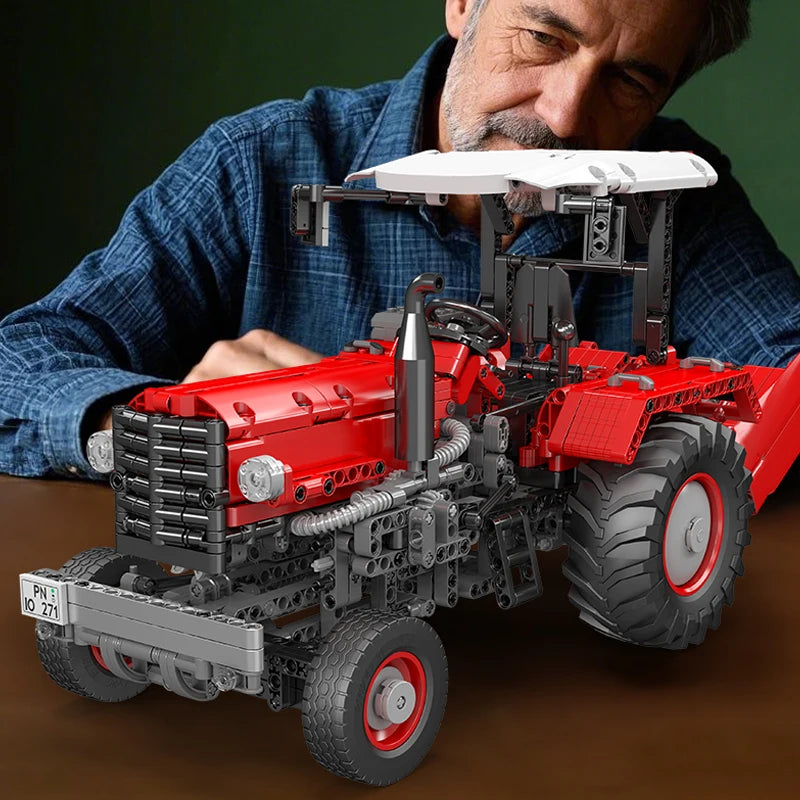 Mould King 17064 RC Motorized Tractor Building Block