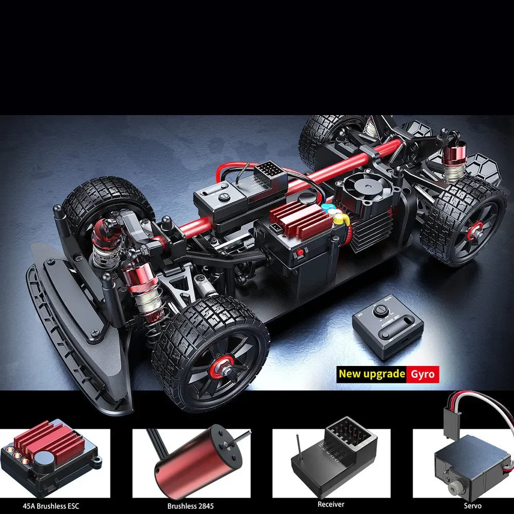 Hyper Go MJX 1 To 14 Scale 4WD Brushless RC Car Off Road