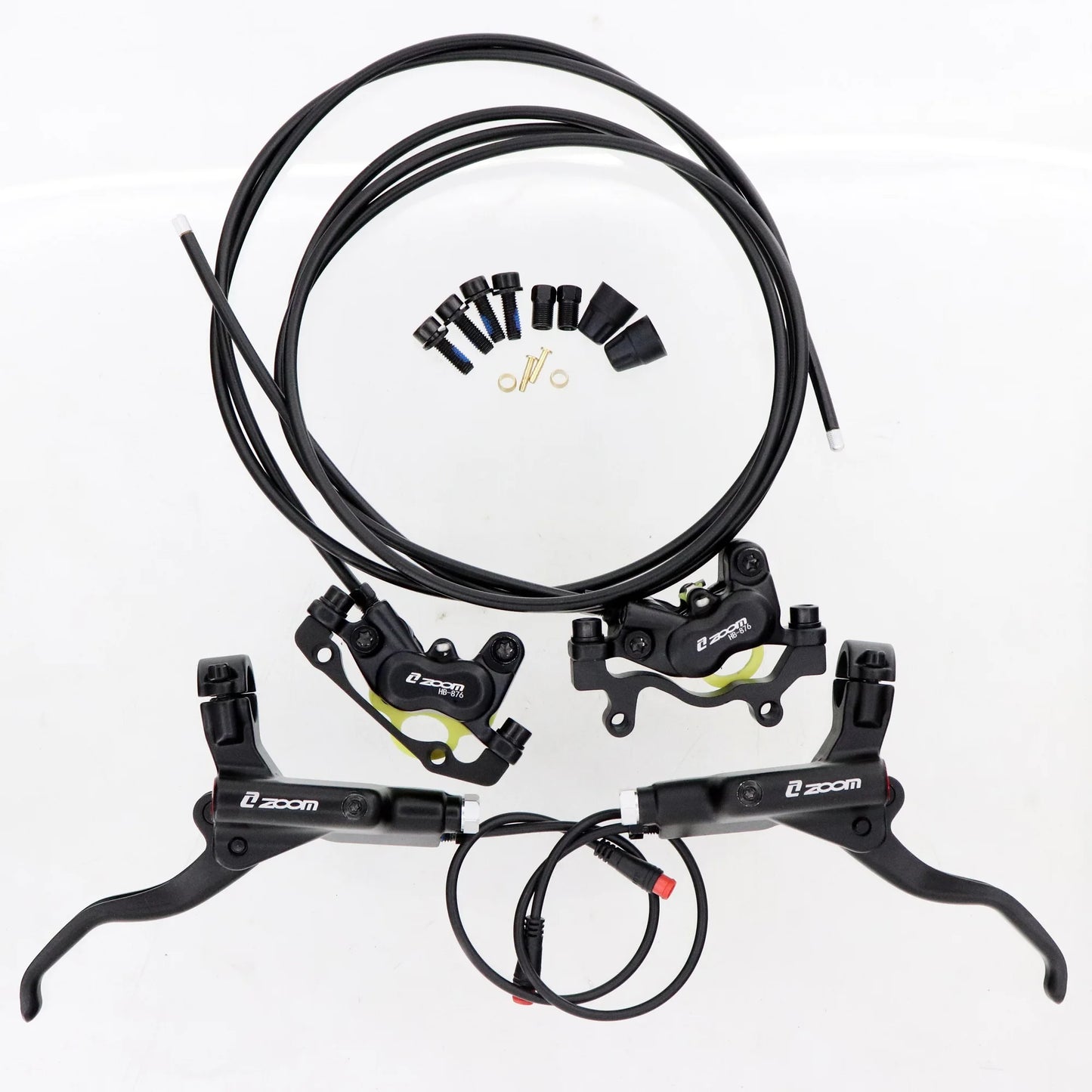 Zoom HB-876E E-Bike Hydraulic Disc Brake Set for Scooters - Antland Marketplace