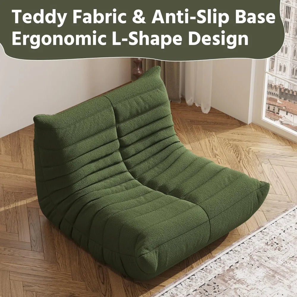 Bean Bag Chair Fireside For Adults Teens High Foam Non Slip