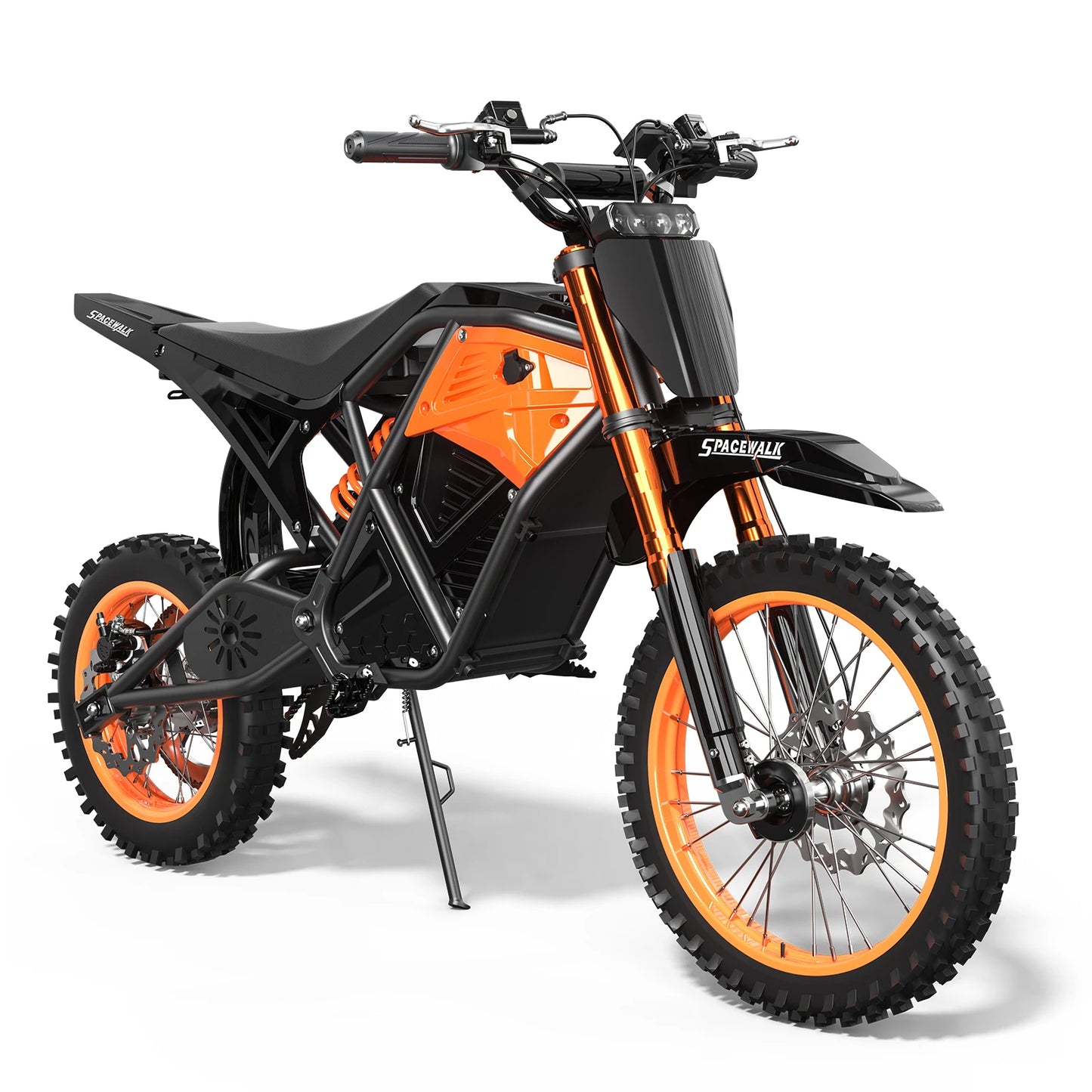 Spacewalk 48V Electric Dirt Bike For Adults 3000W Peak Power Fat Tire 37.5 MPH