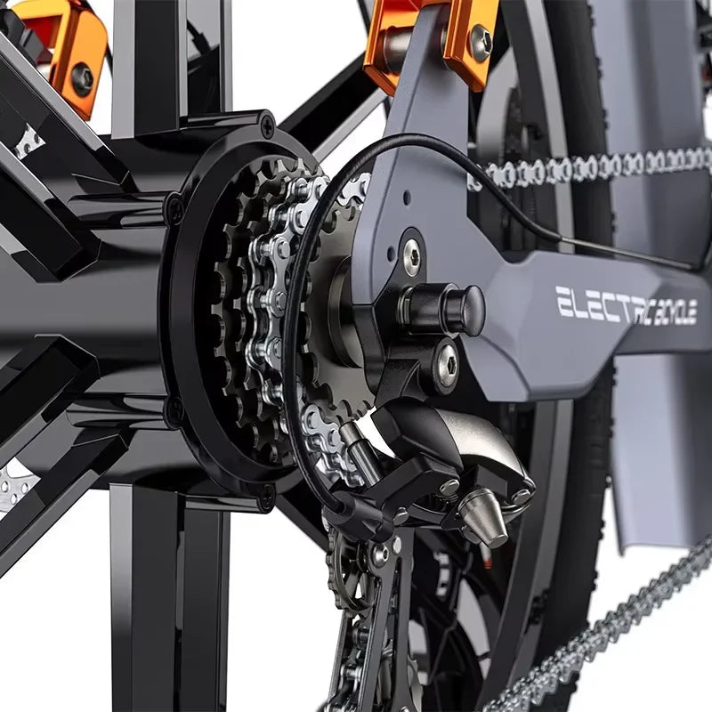 Engwe X26 Folding Electric Bike 1000W Fat Tire 26 Inch All Terrain