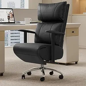Ergonomic Reclining Office Chair with Adjustable Headrest - Antland Marketplace