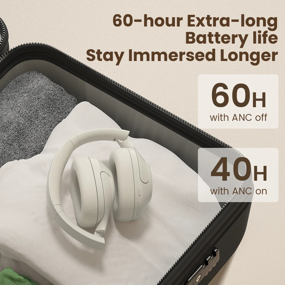 Haylou S35 ANC Wireless Bluetooth Headphones with 60H Playtime - Antland Marketplace