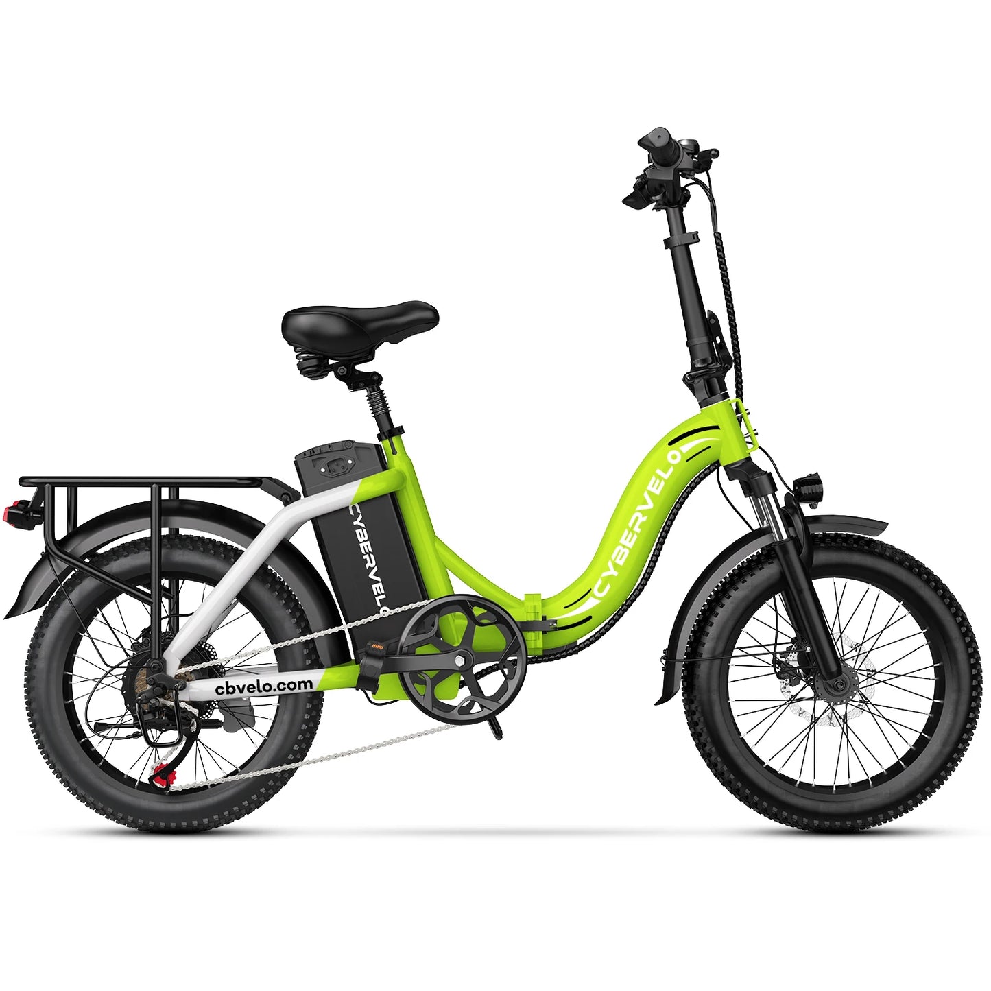 Cybervelo Mars700 1000W Folding Bike Removable Battery