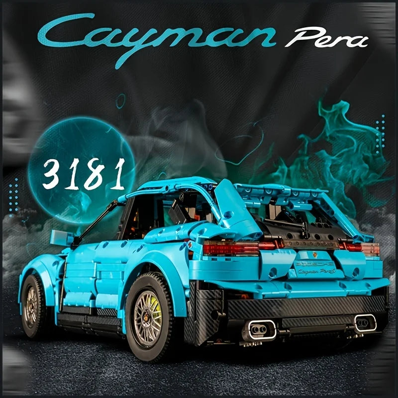 Sports Car Series High Difficulty Racing Building Blocks